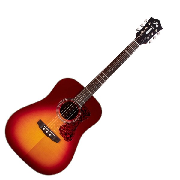 Guild D-140, Cherry Burst With Bag