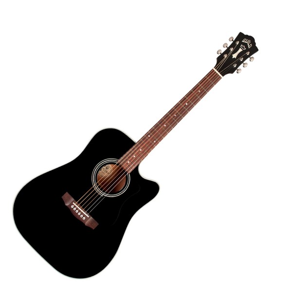 Guild D-140CE, Black With Bag