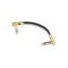 RockBoard Flat Patch Cable 10cm Gold
