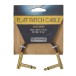 RockBoard Flat Patch Cable 10cm Gold - packaging