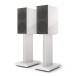KEF R3 Meta Bookshelf Speakers (Pair), White Gloss (KEF S3 Stands not included)