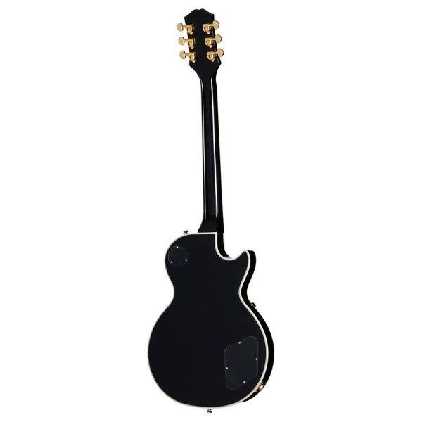 Epiphone Les Paul Custom Left-Handed Inspired by Gibson, Ebony back 