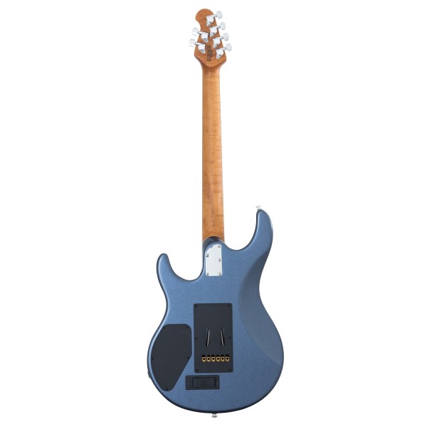 Music Man Luke III HH RW, Bodhi Blue - Rear View