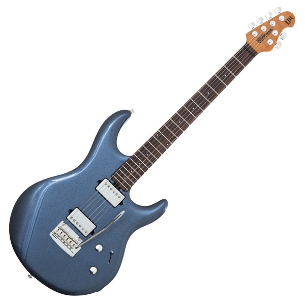 Music Man Luke III HH RW, Bodhi Blue - Front View