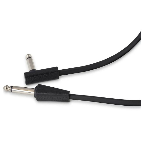 RockBoard Flat Patch Looper/Switcher Cable 40cm Black - connectors