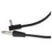 RockBoard Flat Patch Looper/Switcher Cable 40cm Black - connectors