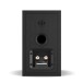 DALI Sonik 1 Bookshelf Speakers (Pair), Black Ash - Rear (Single)