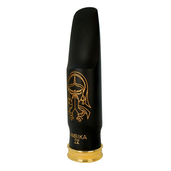 Theo Wanne Ambika 4 Tenor Saxophone Mouthpiece, Hard Rubber 7* side