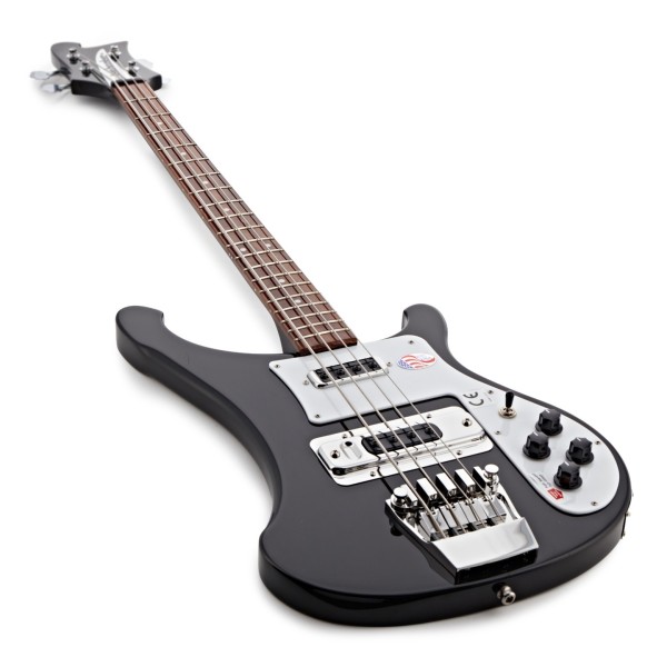 Rickenbacker 4003S Bass, Jetglo - angled shot