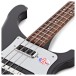Rickenbacker 4003S Bass, Jetglo - angled shot