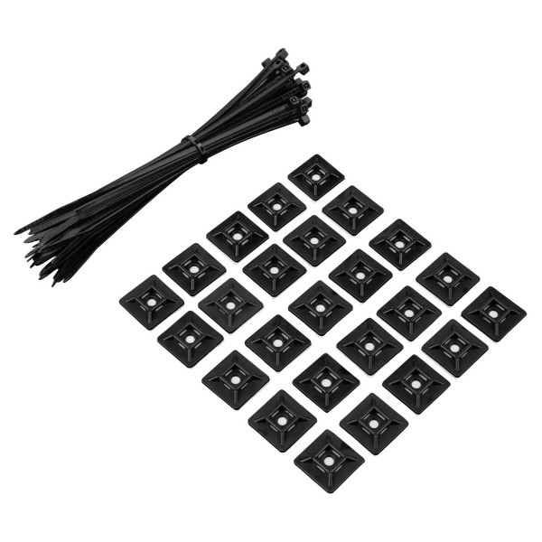 RockBoard Cable Tie Set with 3M Holder