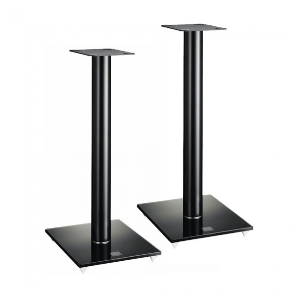 DALI E-601 Connect Speaker Stands (Pair), Black - Angled
