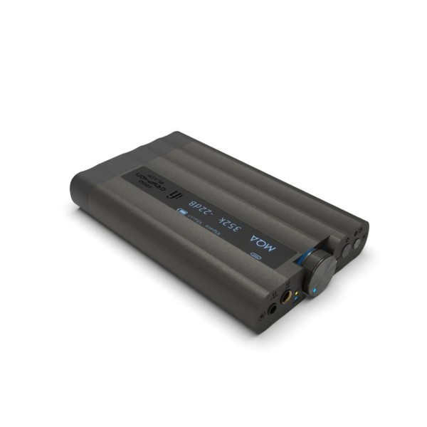 iFi xDSD Gryphon Black Portable AMP with Bluetooth high angle 