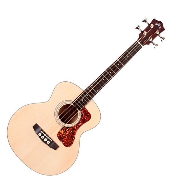 Guild Jumbo Junior Bass E Archback, Antique Blonde