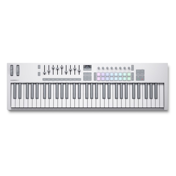 Novation Launchkey 61, White - Main Top
