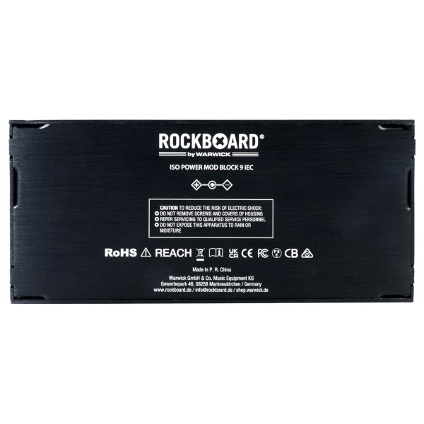 RockBoard ISO Power Block V9 IEC - underside