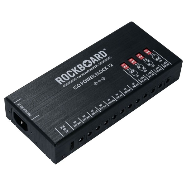 RockBoard ISO Power Block V12 IEC - left