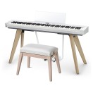 Casio PX S7000 Digital Piano and Stool, White
