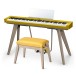 Casio PX S7000 Digital Piano and Stool, Harmonious Mustard 1