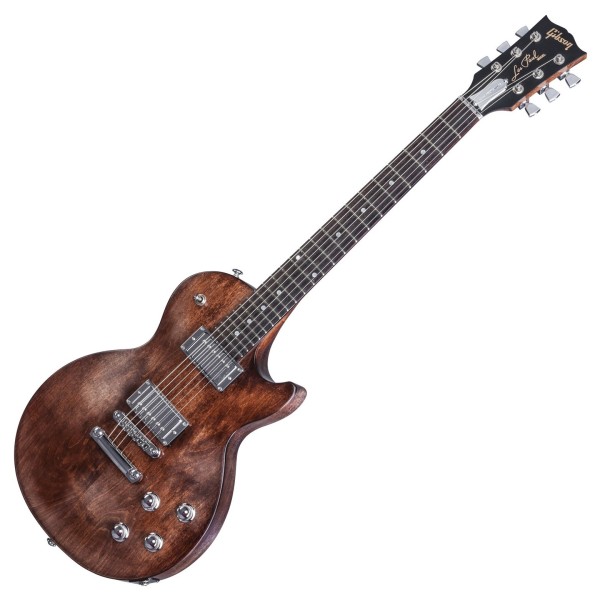 Gibson Les Paul Faded HP Electric Guitar, Worn Brown (2017)