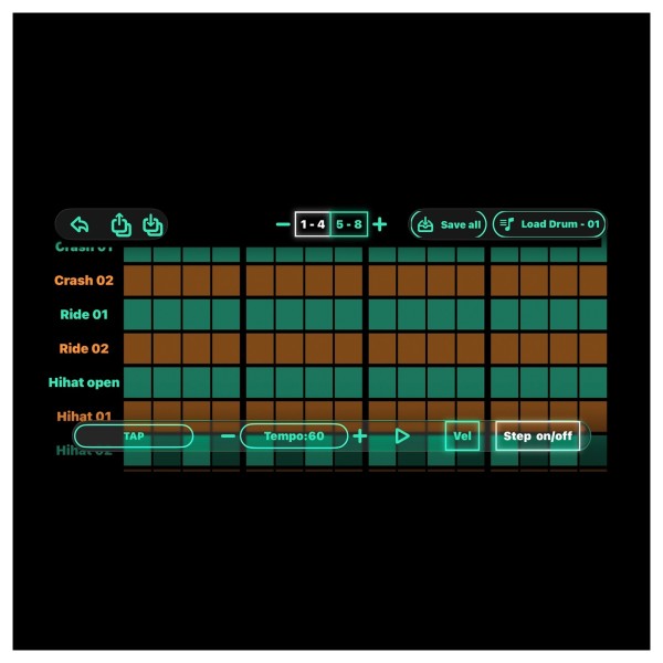 Drum and Looper Pedal by Gear4music