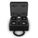 Chauvet DJ Freedom H1 IP X4 Wireless LED Wash Light System 4 Pack, Black - CASE-FRONT-OPEN