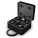 Chauvet DJ Freedom H1 IP X4 Wireless LED Wash Light System 4 Pack, Black - In Case Open