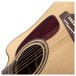 Takamine P5DC Dreadnought Electro Acoustic, Natural - bridge
