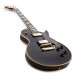 Gibson Custom 1957 Les Paul Custom Reissue 2-Pickup VOS, Ebony #751129 - angled shot