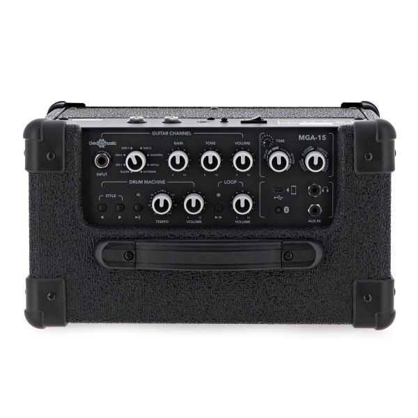 Guitar Modelling Amp with Drum Machine and Looper by Gear4music