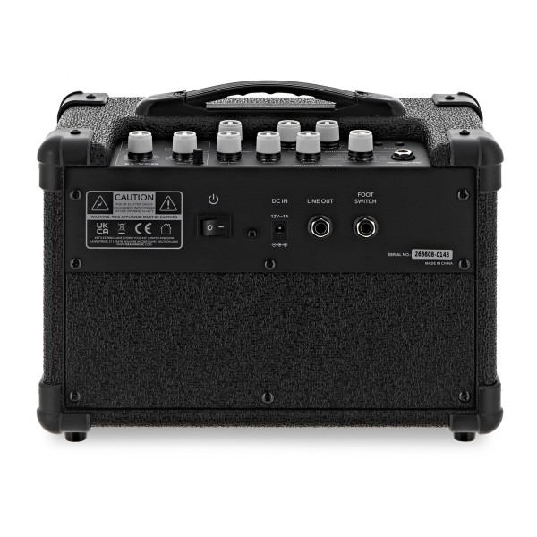 Guitar Modelling Amp with Drum Machine and Looper by Gear4music