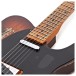 Fender Custom Shop 1952 Telecaster Super Heavy Relic, Faded Violin Burst - upper frets