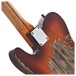 Fender Custom Shop 1952 Telecaster Super Heavy Relic, Faded Violin Burst - neck joint