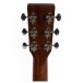 Sigma OMT-28HL Lefthand Acoustic - back of headstock