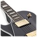 Gibson Custom Les Paul Custom Left Handed, Ebony #CS402843 - upper frets