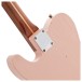 Fender Custom Shop Limited Edition Roasted Reverse '50s Telecaster Journeyman Relic, Aged Shell Pink - neck joint
