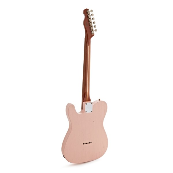 Fender Custom Shop Limited Edition Roasted Reverse '50s Telecaster Journeyman Relic, Aged Shell Pink - back