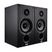 ELAC Debut B5.2 Vinyl Bookshelf Speaker (Pair), Black Ash - angled