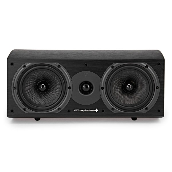 Wharfedale Diamond 9.CS Centre Speaker, Black Front View
