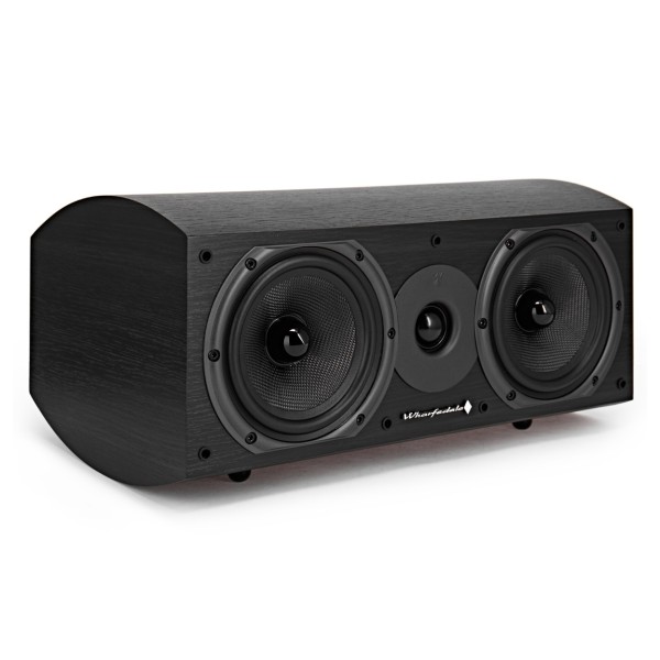 Wharfedale Diamond 9.CS Centre Speaker, Black Side View