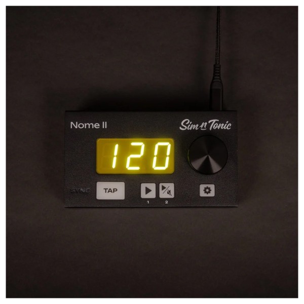 Sim n Tonic Nome II MIDI Master Clock - Top