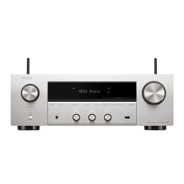 Denon DRA-900H 2 Channel AV Receiver, Silver - Front