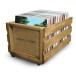 Vinyl Tonic Stackable LP Crate, Teak - main 