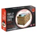 Vinyl Tonic Stackable LP Crate, Teak - box