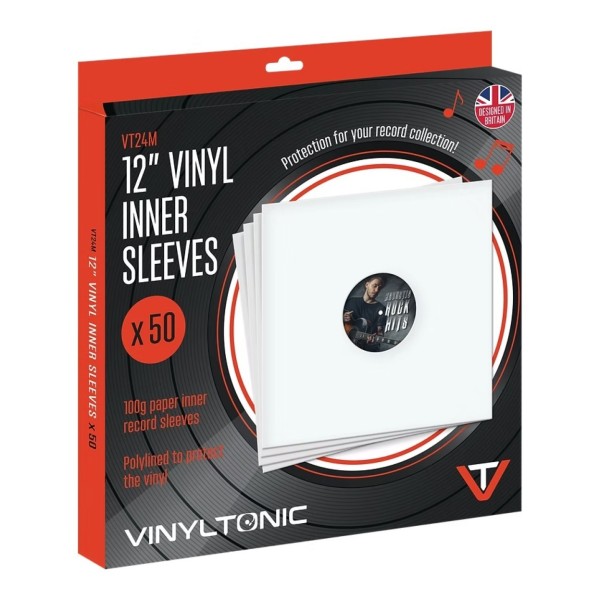 Vinyl Tonic LP Inner Sleeves (50pk) - box 