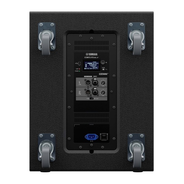 Yamaha DXS15XLF Powered Subwoofer - Rear with SPW