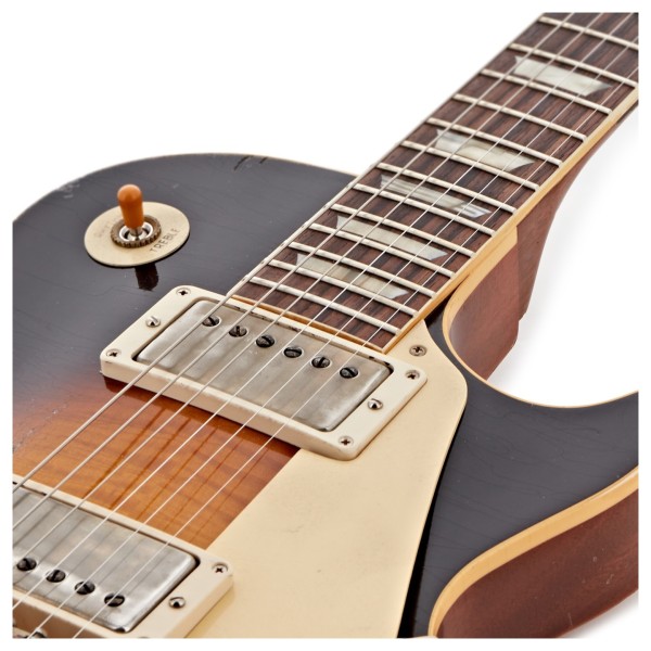 Gibson Custom 1959 Les Paul Standard Reissue Ultra Heavy Aged, Kindred Burst #944010 - upper frets