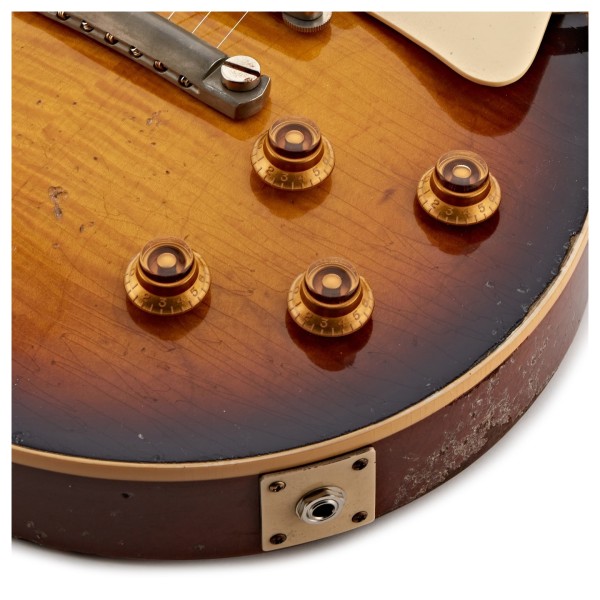 Gibson Custom 1959 Les Paul Standard Reissue Ultra Heavy Aged, Kindred Burst #944010 - controls
