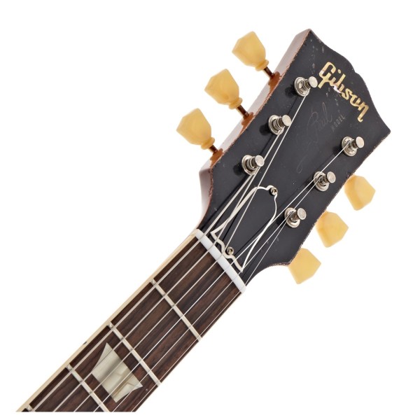 Gibson Custom 1959 Les Paul Standard Reissue Ultra Heavy Aged, Kindred Burst #944010 - headstock