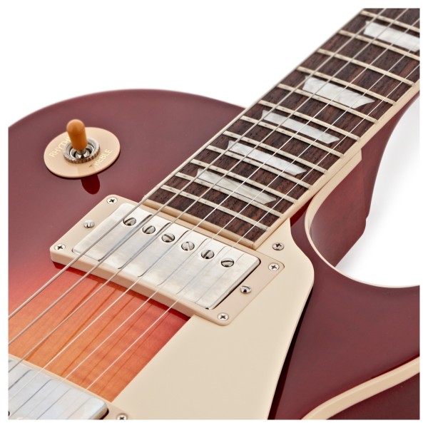 Gibson Les Paul Standard 50s Figured Top, Heritage Cherry Sunburst #204760133 - upper frets